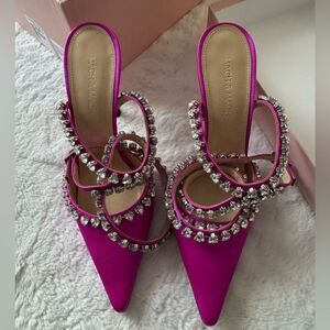 Mach & mach audrey crystal heart